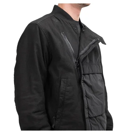 Stone Island 'Ghost Piece' Diagonal Wool Pullover (Schwarz)