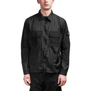 Stone Island Nylon Metal Ripstop Overshirt (Schwarz)