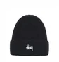 Stüssy Basic Cuff Beanie (Schwarz)