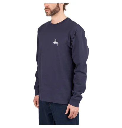 Stüssy Basic Longsleeve (Navy)