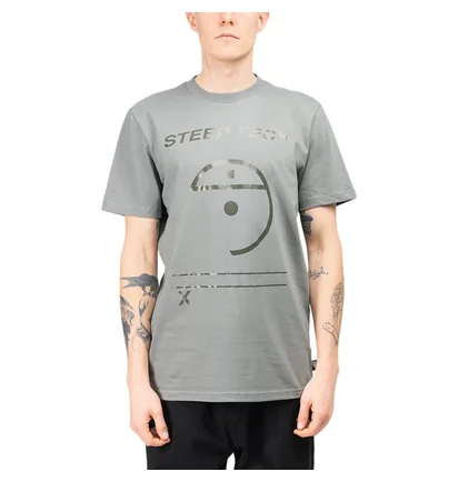 The North Face Steep Tech Light T-Shirt (Grau / Grün)