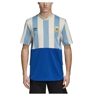 adidas Argentina MashUp T-Shirt (Hellblau / Weiß)