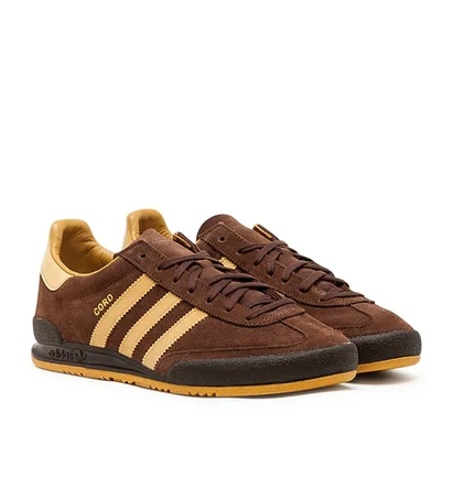 adidas Cord (Dunkelbraun / Beige)