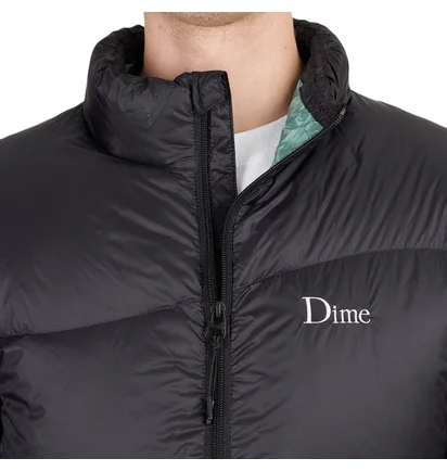 Dime Midweight Wave Puffer (Schwarz)