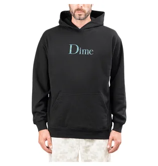 Dime Classic Plaid Hoodie (Schwarz)