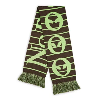 No Problemo Striped Scarf (Oliv)