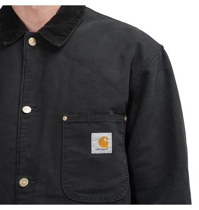 Carhartt WIP OG Chore Coat (Schwarz)