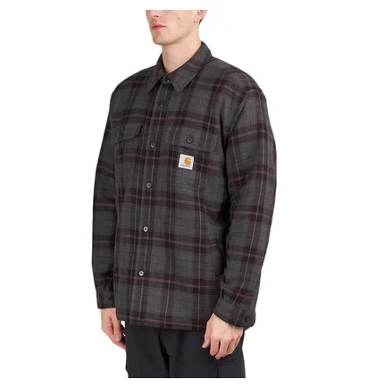 Carhartt WIP Archer Shirt Jac (Dunkel Grau)