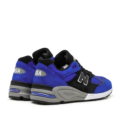 New Balance M990 v2 Made in USA (Blau / Schwarz)