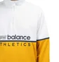 New Balance MT01506 VGL Track Sweatshirt (Weiß / Gelb)