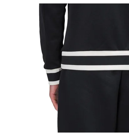 New Balance MT93545 REP Athletics Stadium Pullover (Schwarz / Weiss)