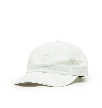 Norse Projects Baby Corduroy Sports Cap (Weiß)