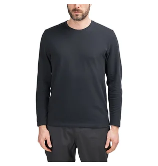 Norse Projects Jesper Coolmax Pique Longsleeve (Navy)