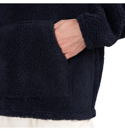 Parra Pencil Bird Polar Fleece Hoodie (Navy)