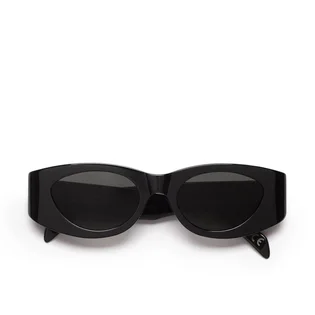 Retrosuperfuture Atena Black Sunglasses (Schwarz)