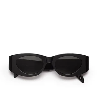 Retrosuperfuture Atena Black Sunglasses (Schwarz)