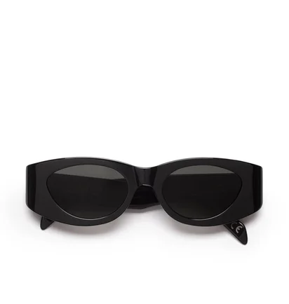 Retrosuperfuture Atena Black Sunglasses (Schwarz)