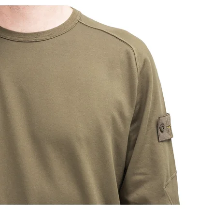 Stone Island 'Ghost Piece' Sweatshirt (Olive)
