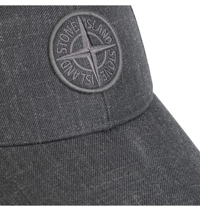Stone Island Logo Cap (Grau)