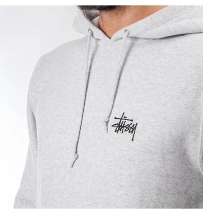 Stüssy Basic Stüssy Hood (Grau)