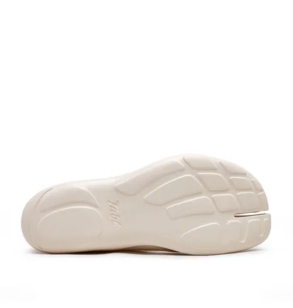 Tabi Footwear Mules (Beige)