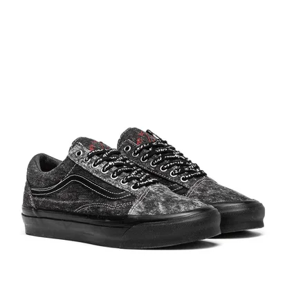 Vans Vault x Jim Goldberg Old Skool LX (Schwarz)
