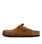 Birkenstock Boston Soft Footbed Suede Leather (Braun)
