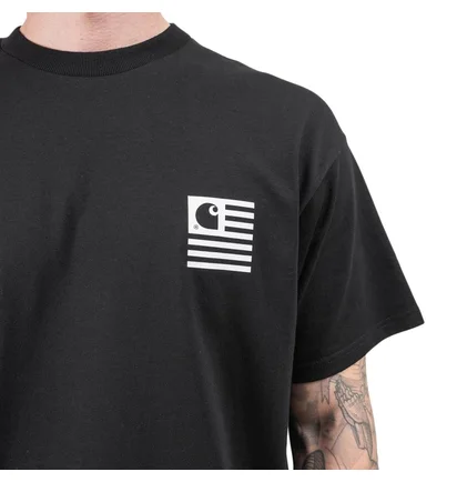 Carhartt WIP State Chromo T-Shirt (Schwarz)