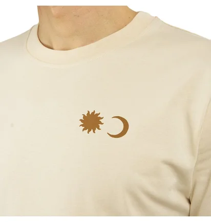 Carne Bollente Couple Calendar T-Shirt (Beige)