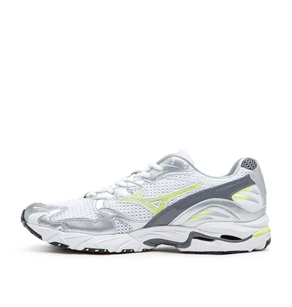 Mizuno Wave Rider 10 (Weiß / Silber / Gelb)