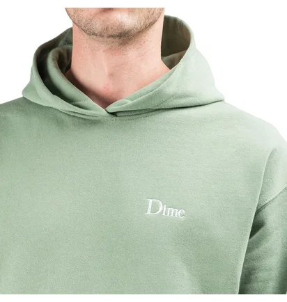 Dime Classic Small Logo Hoodie (Grün)
