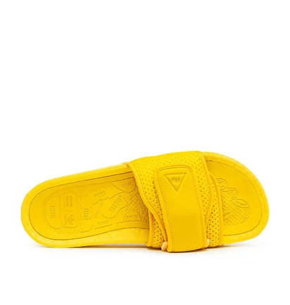 adidas x Pharrell Williams Chanceletas HU Boost Slide (Gelb)