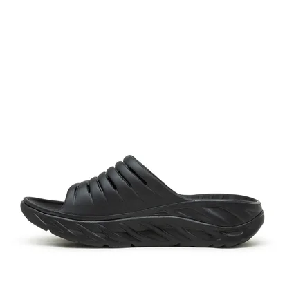 HOKA One One M ORA Recovery Slide 2 (Schwarz)