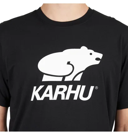 Karhu Basic Logo T-Shirt (Schwarz / Weiß)