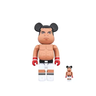 Medicom 100% + 400% Muhammad Ali Be@rbrick Toy