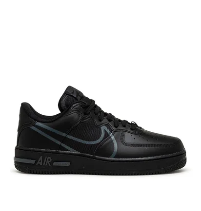 Nike Air Force 1 React (Schwarz)