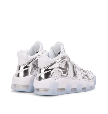 Nike WMNS Air More Uptempo (Weiß / Chrome)