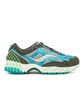 Saucony x Fresh Rags Grid Web (Schwarz / Grau / Blau)