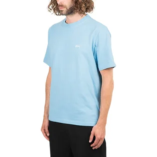 Stüssy Stock Logo Crew T-Shirt (Blau)