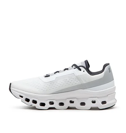 On WMNS Cloudmonster (Weiß / Schwarz)