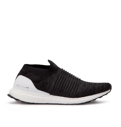 adidas Ultra Boost Laceless (Schwarz / Weiß)
