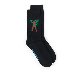 Carne Bollente Milk Snake Socken (Schwarz)