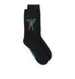 Carne Bollente Milk Snake Socken (Schwarz)