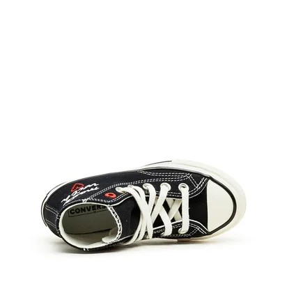 Converse Kids Chuck 70 Hi 'Valentines Day' (Schwarz / Weiß)