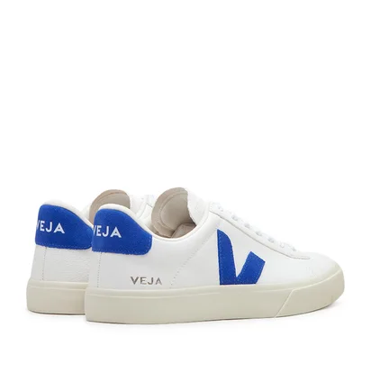 Veja Campo Chromefree Leather (Weiß / Blau)