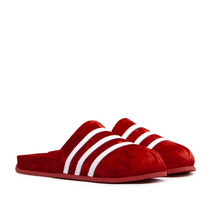 adidas Adimule Velvet (Weinrot / Weiß)