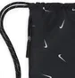 Nike Heritage Gymbag (Schwarz / Weiß)