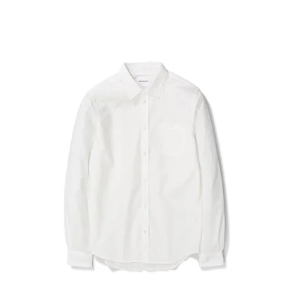 Norse Projects Osvald Seersucker (Weiß)