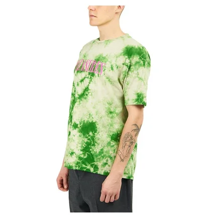 Pleasures Aroma Crystal Dye T-Shirt (Grün / Creme)