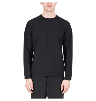 Snow Peak Co/Pe Dry L/S Pullover (Schwarz)